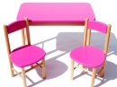 levný dětský nábytek - set růžový